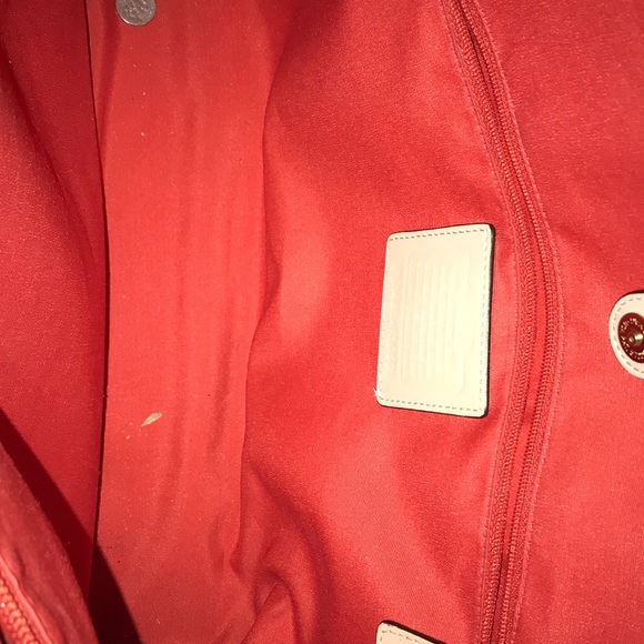 Coach Signature Stripe Carryall Drawstring F30521 - Picture 4 of 4